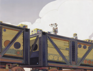 星球快遞 ~ Framed Print