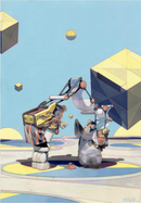 黃色星球 ~ Framed Print